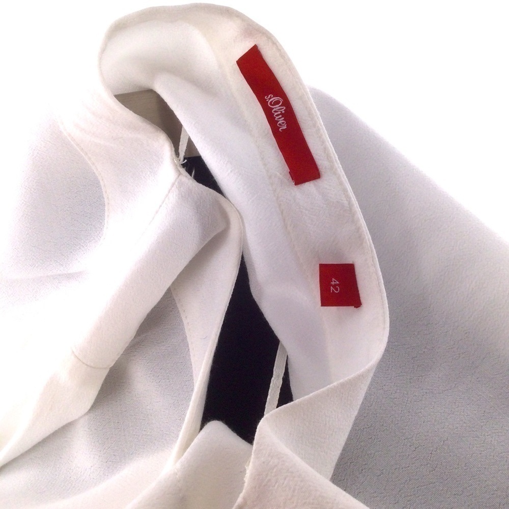 S. Oliver White Dragon Fly‎ Jeweled Shirt - Picture 10 of 11